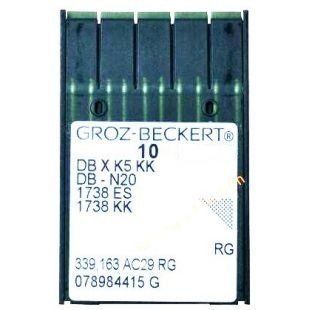 Groz Beckert DB*К5 KK универсальные иглы для промышленных вышивальных машин №80 132869988 фото