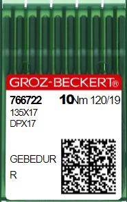 Игла швейная промышленная Groz Beckert DP*17 №120 GEBEDUR 132866257 фото