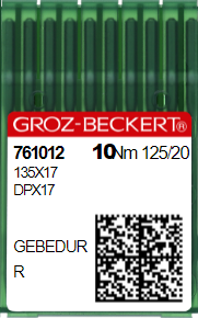 Игла швейная промышленная Groz Beckert DP*17 №125 GEBEDUR 132866259 фото