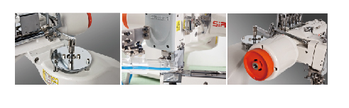 Флетлок Siruba D007SP-460-02R-ET/AK/AW7 Плоскошовна шестиниткова швейна машина 000015015 фото