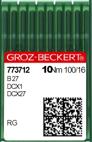 Игла швейная промышленная для оверлока Groz Beckert B27/DC*27 №100 132866526 фото