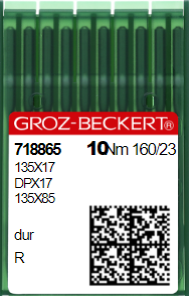 Игла швейная промышленная Groz Beckert DP*17 №160 132866264 фото