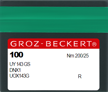 Игла швейная промышленная для мешкозашивочных машин Groz Beckert UY 143GS/DNx1/GKx9 №200 132866404 фото