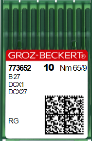 Игла швейная промышленная для оверлока Groz Beckert B27/DC*27 №65 132866535 фото