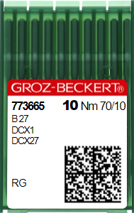 Игла швейная промышленная для оверлока Groz Beckert B27/DC*27 №70 132866536 фото