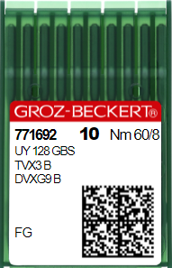 Игла швейная промышленная для распошивальных машин Groz Beckert UY128GBS №60 FG/SUK 132866335 фото