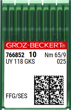 Игла швейная промышленная Groz Beckert UY118 GKS №65 FFG/SES 7062-06-65 фото