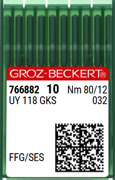 Игла швейная промышленная Groz Beckert  UY118 GKS №75 FFG/SES 7062-06-80 фото