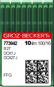 Игла швейная промышленная для оверлока Groz Beckert B27/DC*27 №100 FFG/SES 132866552 фото