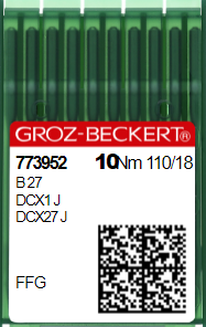 Игла швейная промышленная для оверлока Groz Beckert B27/DC*27 №110 FFG/SES 132866554 фото
