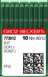 Игла швейная промышленная для оверлока Groz Beckert B27/DC*27 №80 FFG/SES 132866562 фото