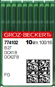 Игла швейная промышленная для оверлока Groz Beckert B27/DC*27 №100 FG/SUK 132866566 фото