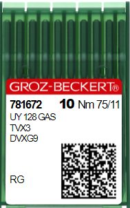 Игла швейная промышленная для распошивальных машин Groz Beckert UY128 GAS,TV*3 №75 132866312 фото