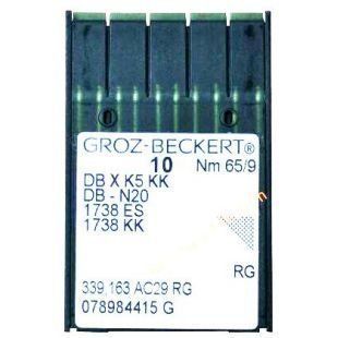 Groz Beckert DB*К5 KK универсальные иглы для промышленных вышивальных машин №65 132869971 фото
