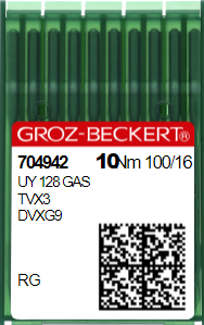 Игла швейная промышленная для распошивальных машин Groz Beckert UY128 GAS,TV*3 №100 132866302 фото