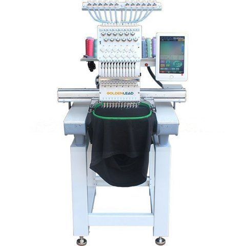 Промислова одноголова 15-ти голкова вишивальна машина GOLDEN LEAD GL-1501 (3 в 1) 000015582 фото