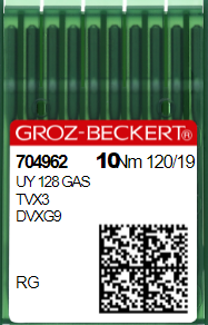 Игла швейная промышленная для распошивальных машин Groz Beckert UY128 GAS,TV*3 №120 132866304 фото