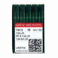 Groz Beckert 134LR №150 иглы для кожи с правой заточкой для швейных машин челночного стежка 132866132 фото