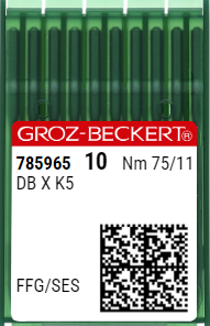 Иглы для промышленных вышивальных машин Groz Beckert DBxК5  №75 SES/FFG DB*K5 FFG фото