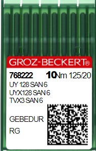 Игла швейная промышленная для распошивальных машин Groz Beckert UY 128 SAN 6 №125 GEBEDUR 132869823 фото