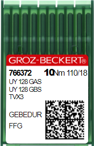 Игла швейная промышленная для распошивальных машин Groz Beckert UY128 GAS,TV*3 №110 FFG/SES GEBEDUR 132869833 фото