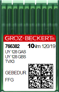 Игла швейная промышленная для распошивальных машин Groz Beckert UY128 GAS,TV*3 №120 FFG/SES GEBEDUR 132869834 фото