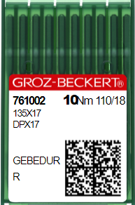 Игла швейная промышленная Groz Beckert DP*17 №110 GEBEDUR 132866254 фото
